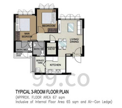 Blk 661A Waterway Sundew (Punggol), HDB 4 Rooms #619382731